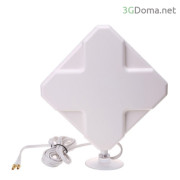 Антенна автомобильная 4G LTE MIMO 2x9 ДБ